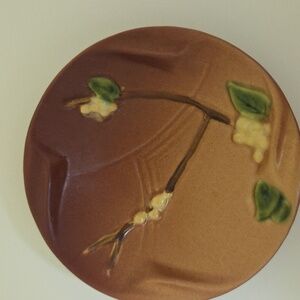 Vintage Roseville Pink Snowberry Ashtray